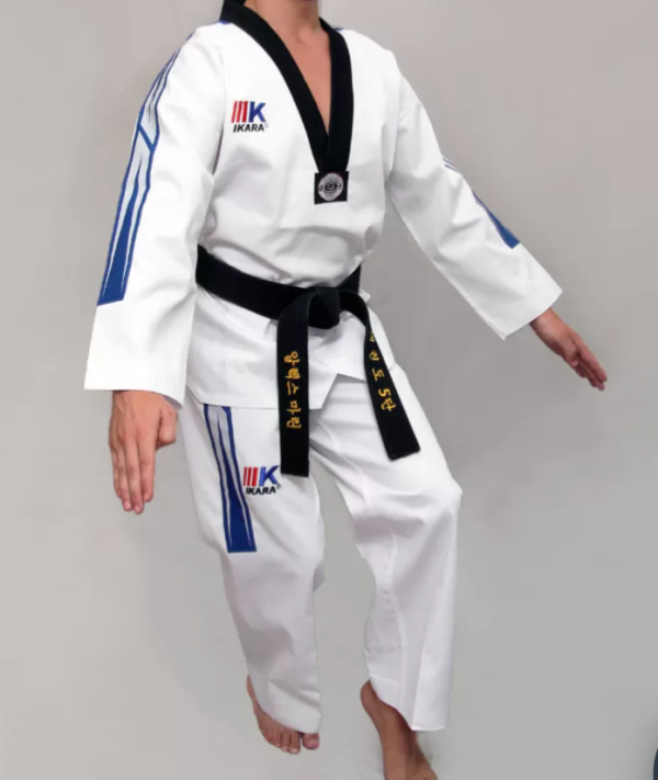 Dobok de competición Fighter blue