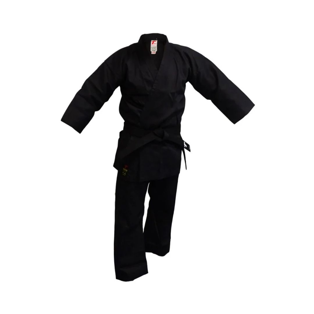 Traje negro ninjitsu