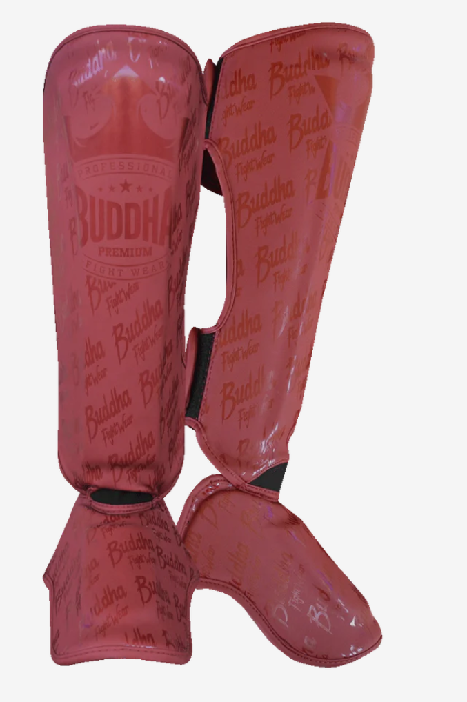 Espinilleras Epic burdeos