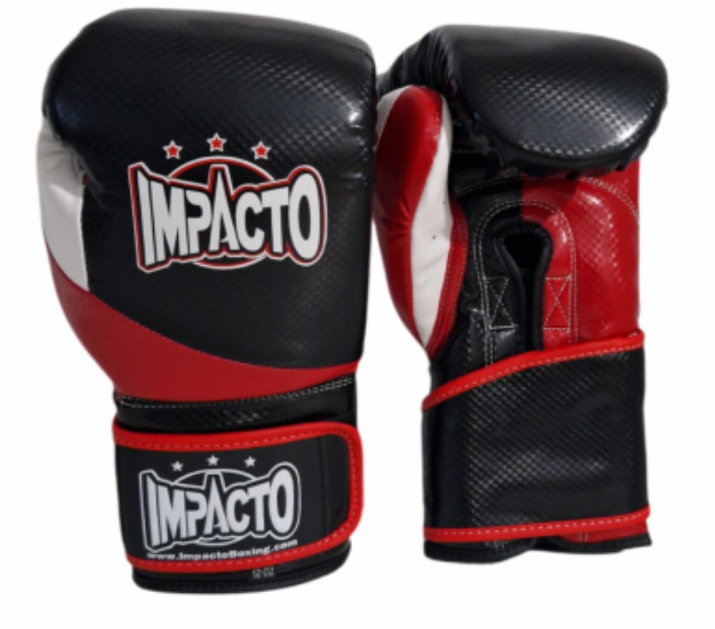 Guantes carbono negro/rojo