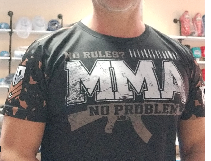 Camiseta " No rules MMA"
