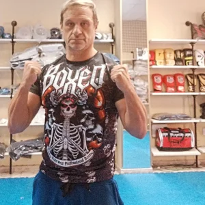 Camiseta santa muerte boxeo